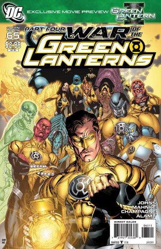 Green Lantern No.65 / War of the Green Lanterns Pt. 4 (DC COMICS)
Green Lantern No.65 / War of the Green Lanterns Pt. 4 (DC COMICS)