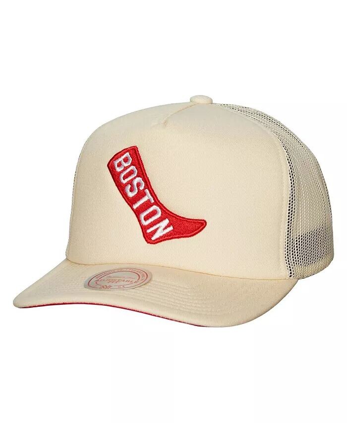Мужская кремовая кепка Boston Red Sox Cooperstown Collection Evergreen регулируемая кепка дальнобойщика Mitchell & Ness, слоновая кость/кремовый
Мужская кремовая кепка Boston Red Sox Cooperstown Collection Evergreen регулируемая кепка дальнобойщика Mitchell & Ness, слоновая кость/кремовый