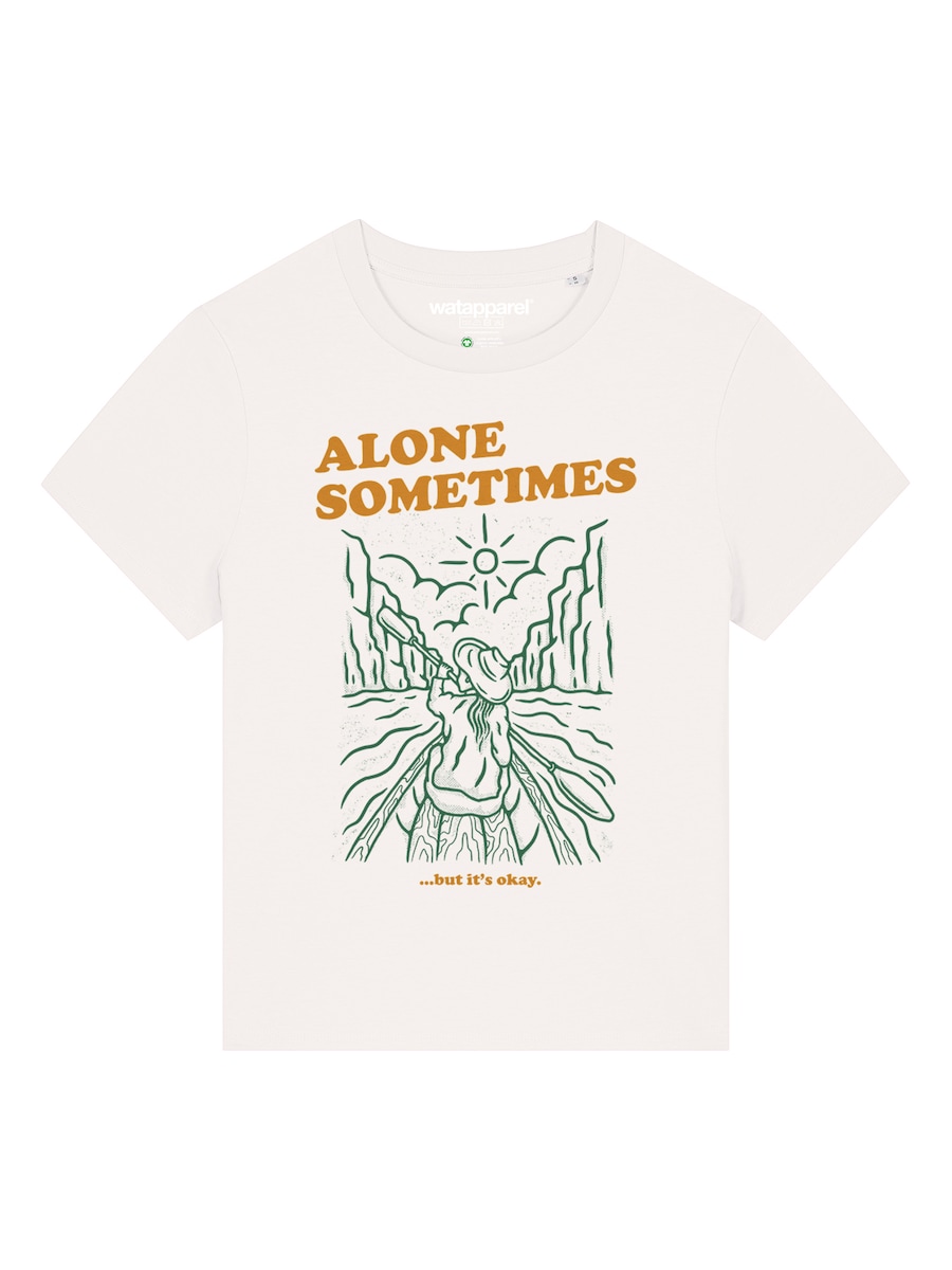 Рубашка Watapparel Alone sometimes but its okay, белый
Рубашка Watapparel Alone sometimes but its okay, белый