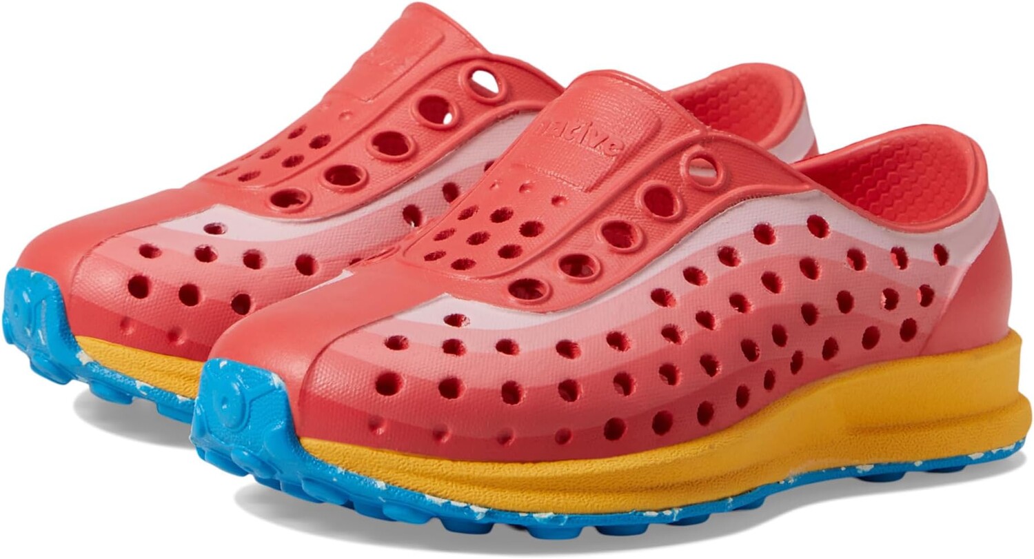 Кроссовки Native Shoes Kids Robbie Print, цвет Sweet Red/Pollen Yellow/Wave Speckle Rubber/Sweet Foggy Fade
Кроссовки Native Shoes Kids Robbie Print, цвет Sweet Red/Pollen Yellow/Wave Speckle Rubber/Sweet Foggy Fade