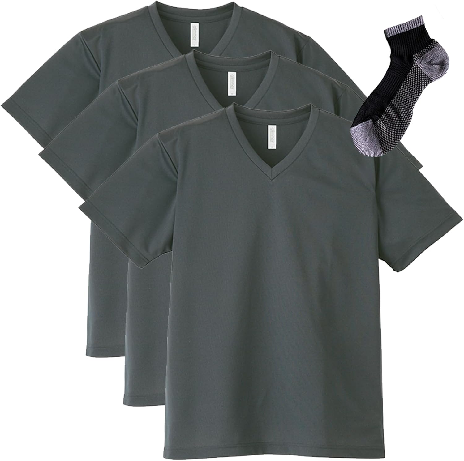 Футболка унисекс с коротким рукавом, с V-образным вырезом Glimmer, темно-серый
Футболка унисекс с коротким рукавом, с V-образным вырезом Glimmer, темно-серый