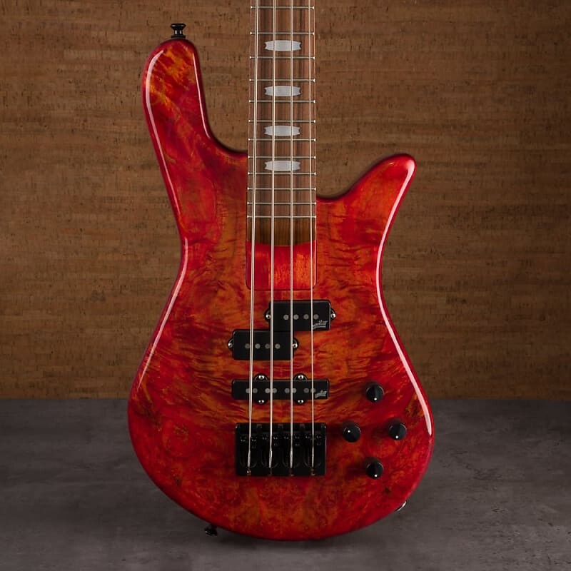 Басс гитара Spector USA Custom NS2 Bolt-On Bass Guitar - Inferno Red Gloss - #555
Басс гитара Spector USA Custom NS2 Bolt-On Bass Guitar - Inferno Red Gloss - #555