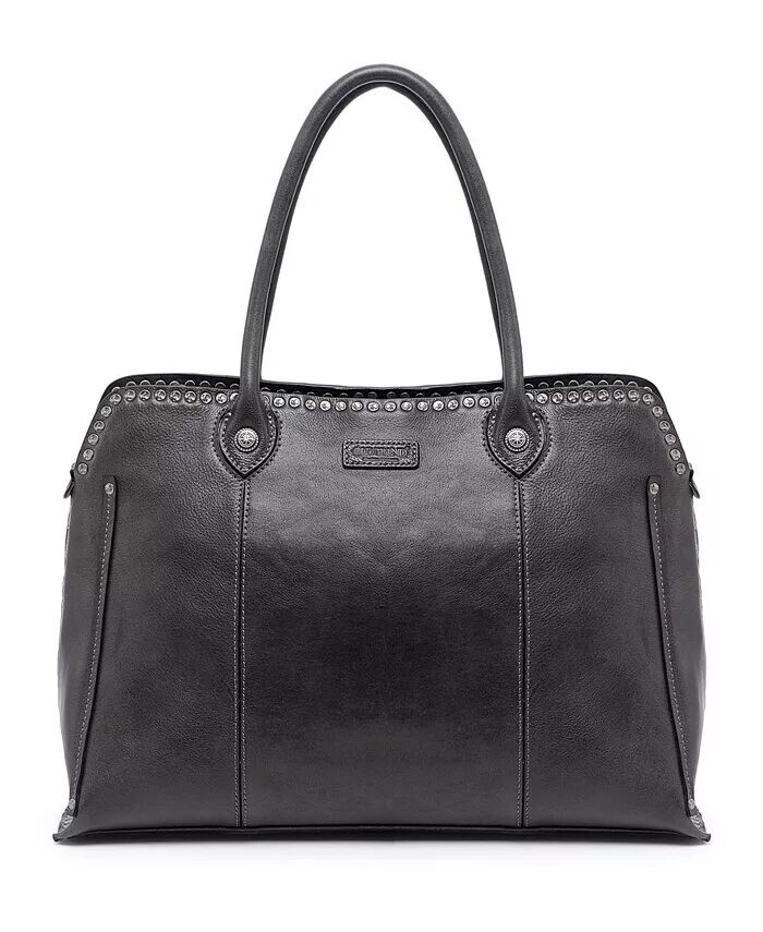 Женская сумка-саквояж Soul из натуральной кожи с заклепками OLD TREND, серый
Женская сумка-саквояж Soul из натуральной кожи с заклепками OLD TREND, серый