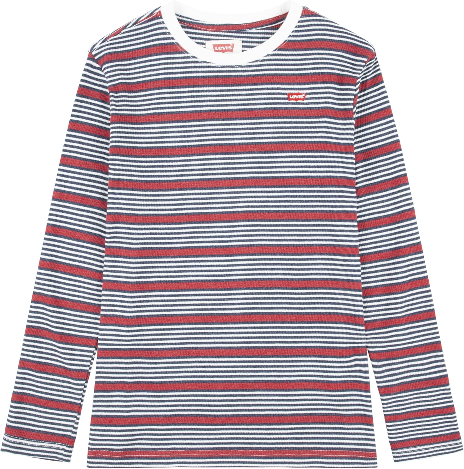 Рубашка с длинным рукавом и вафельным узором для мальчиков Levi's Boys, Bright White/Red Striped
Рубашка с длинным рукавом и вафельным узором для мальчиков Levi's Boys, Bright White/Red Striped