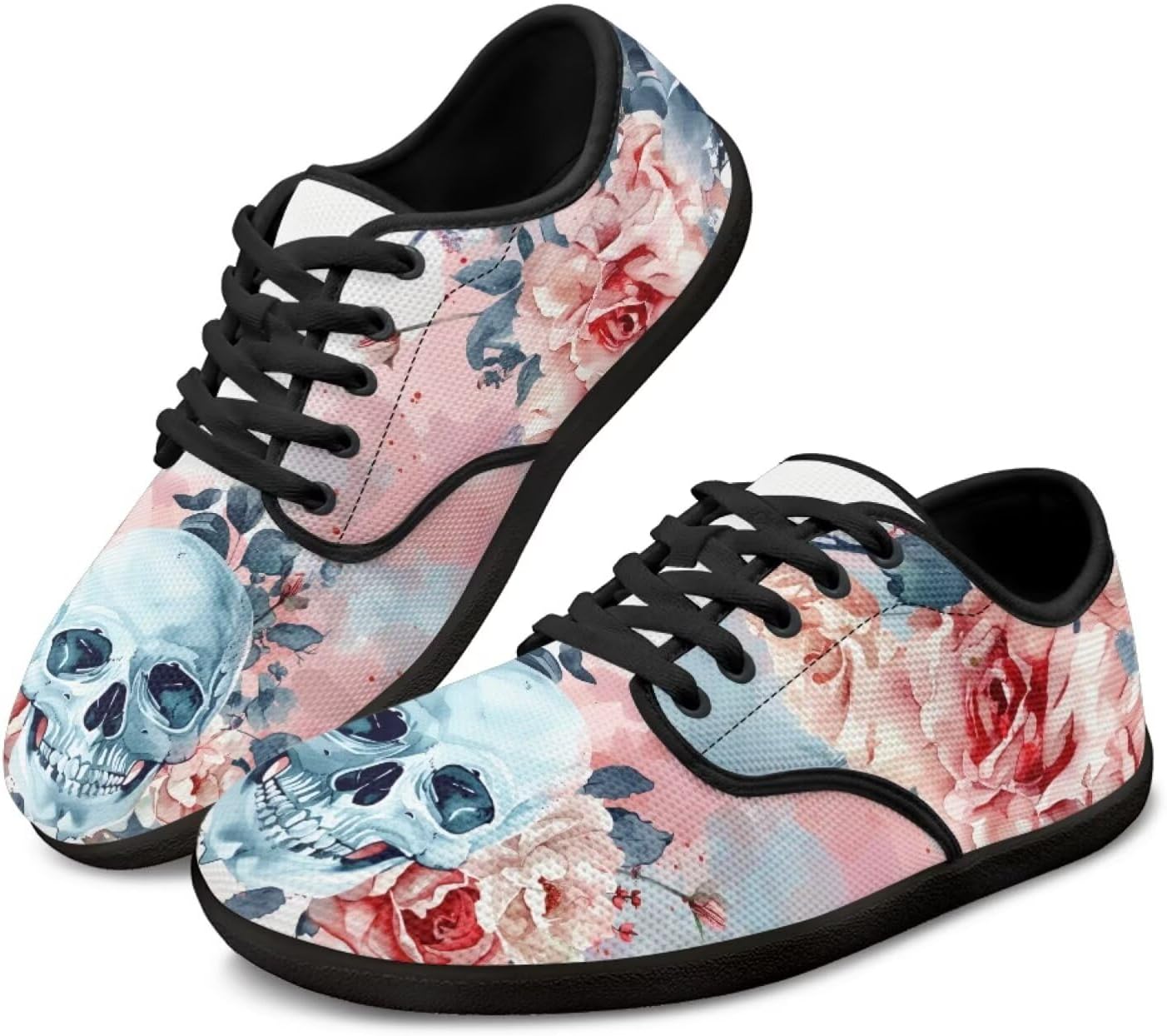 Кроссовки Skull для женщин и мужчин, повседневная обувь для бизнеса, с широкой носочной частью, босоножки, обувь для ходьбы с нулевым перепадом Pointodoor, Skull Floral Pattern
Кроссовки Skull для женщин и мужчин, повседневная обувь для бизнеса, с широкой носочной частью, босоножки, обувь для ходьбы с нулевым перепадом Pointodoor, Skull Floral Pattern