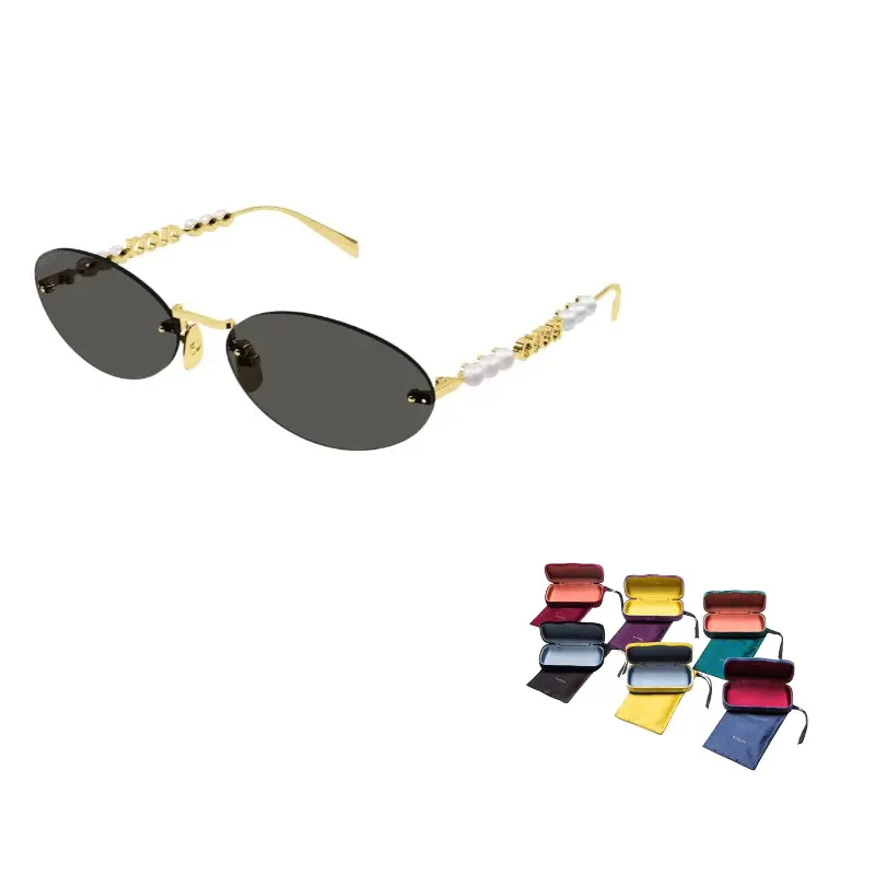 Солнцезащитные очки овальной формы Eyewear Oval Frame GUCCI, золотой
Солнцезащитные очки овальной формы Eyewear Oval Frame GUCCI, золотой