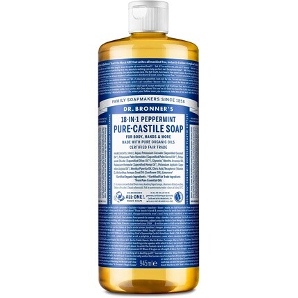 Жидкое мыло 945мл, Dr. Bronner'S
Жидкое мыло 945мл, Dr. Bronner'S