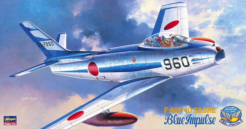 F-86F-40 Sabre (Blue Impulse) 1:48 Hasegawa PT15
F-86F-40 Sabre (Blue Impulse) 1:48 Hasegawa PT15