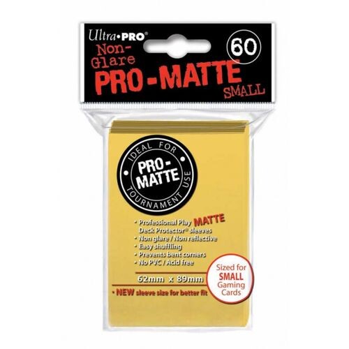 Чехол для карточек Pro Matte Small Yellow Deck Protector Sleeves Ultra Pro
Чехол для карточек Pro Matte Small Yellow Deck Protector Sleeves Ultra Pro