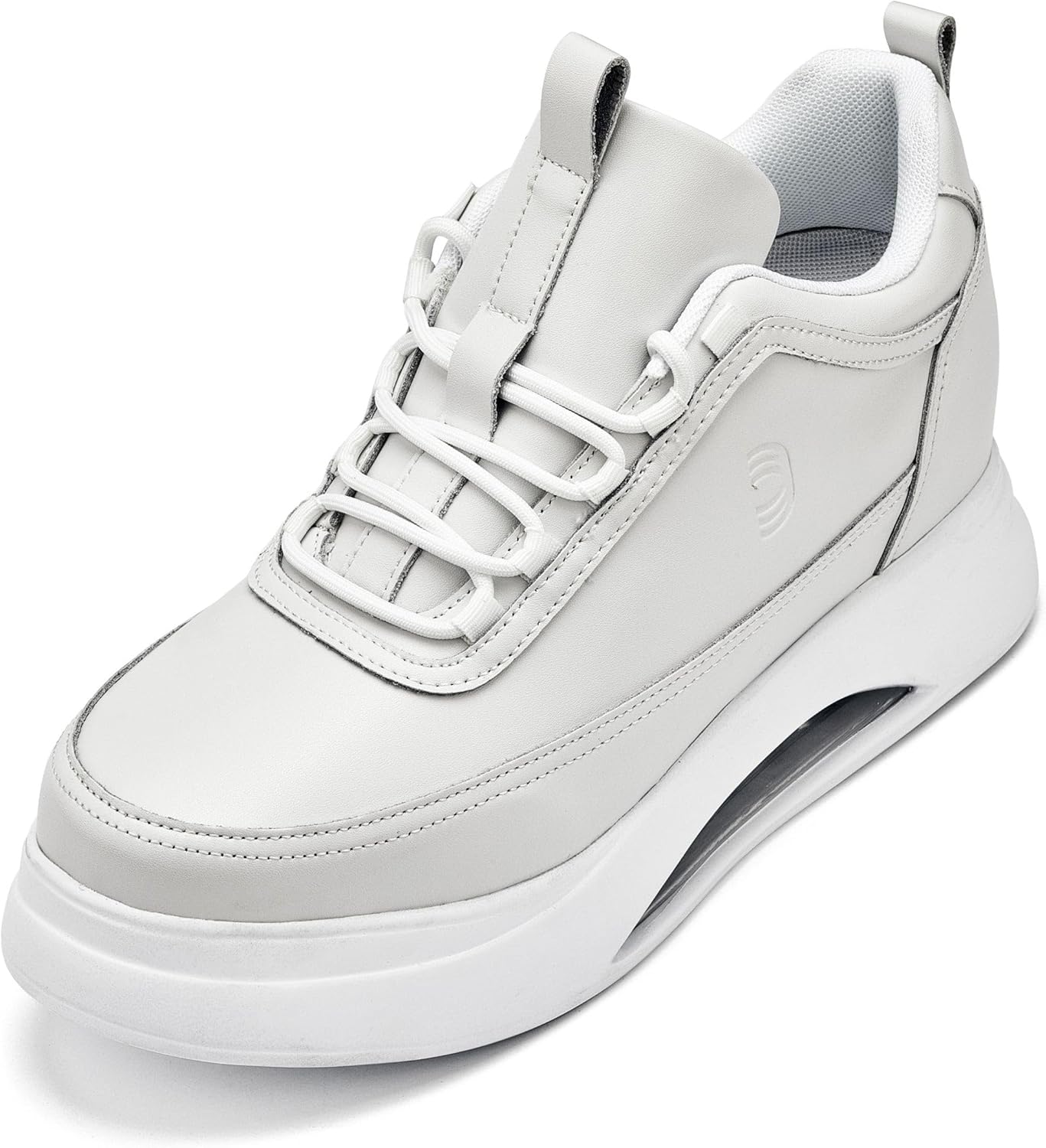 Мужские невидимые обувные вставки для увеличения роста CALTO - кроссовки на массивной приподнятой подошве цвета кости/белой подошве - увеличение на 8 см - S4926 - размер 13 D(M) US
Мужские невидимые обувные вставки для увеличения роста CALTO - кроссовки на массивной приподнятой подошве цвета кости/белой подошве - увеличение на 8 см - S4926 - размер 13 D(M) US