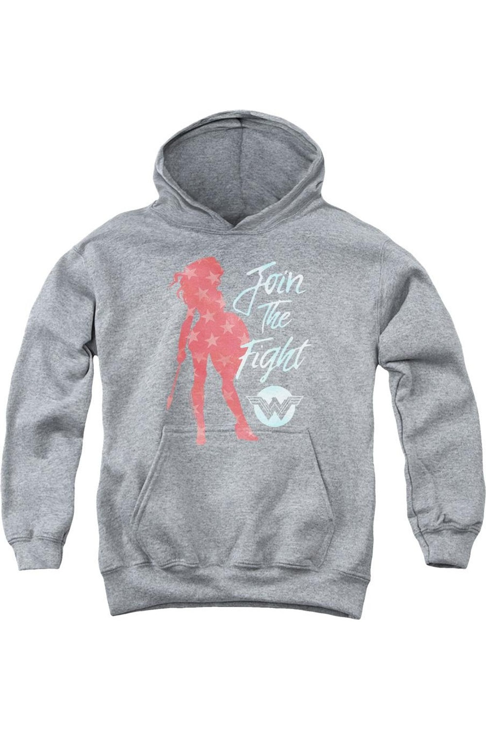 Толстовка с капюшоном Wonder Woman Movie Freedom Fight для молодежи Gildan, Athletic Heather
Толстовка с капюшоном Wonder Woman Movie Freedom Fight для молодежи Gildan, Athletic Heather