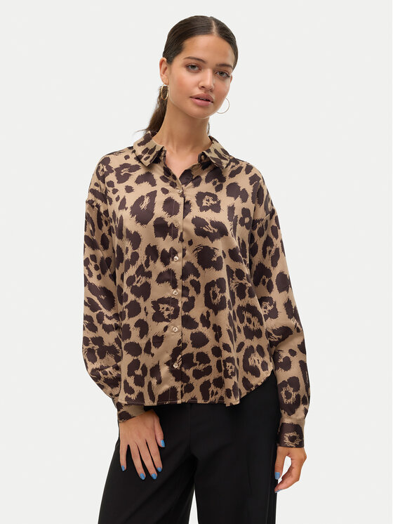 Рубашка loose fit Merle 10316597 Vero Moda, коричневый
Рубашка loose fit Merle 10316597 Vero Moda, коричневый