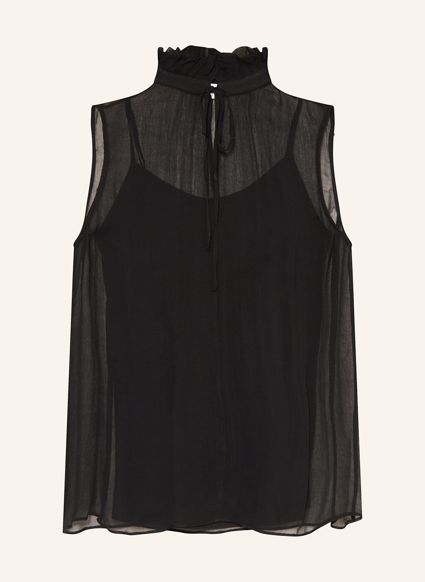 Топ с оборками Mrs & Hugs, черный
Топ с оборками Mrs & Hugs, черный