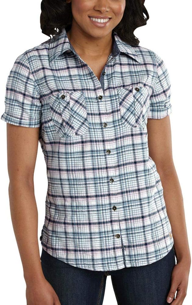 Женская рубашка-броган Carhartt, Lapis Blue Heather
Женская рубашка-броган Carhartt, Lapis Blue Heather