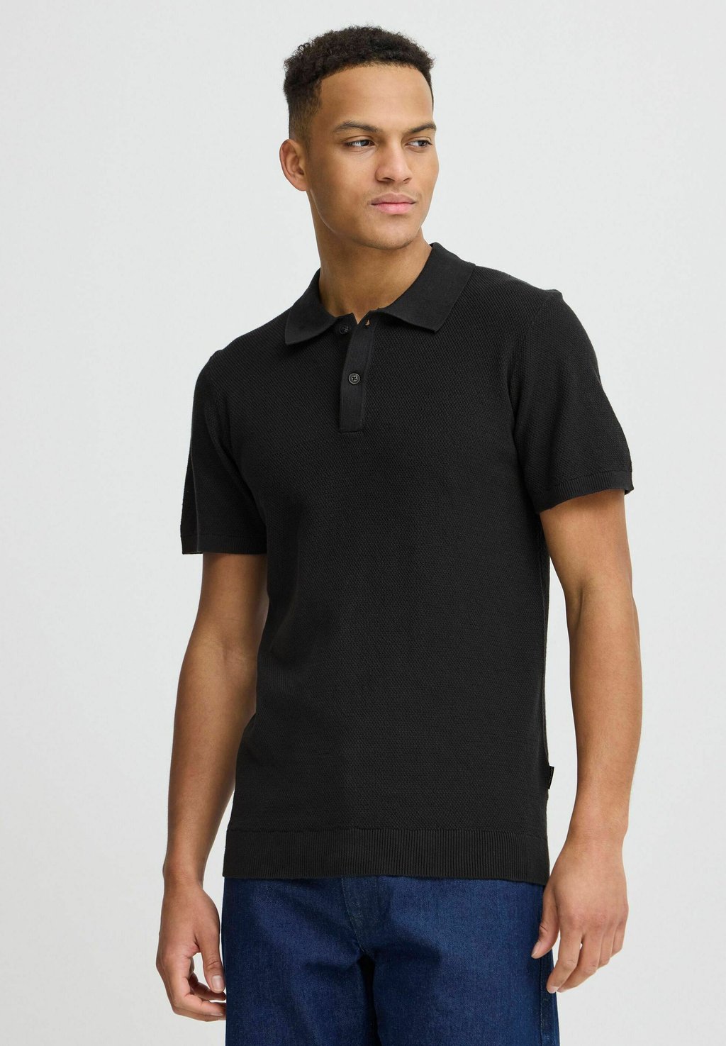 Рубашка поло BHALK Blend, черный 
Рубашка поло BHALK Blend, черный