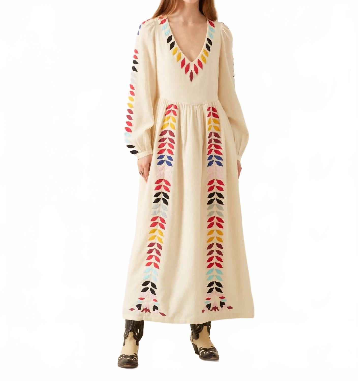 Платье Imogen Prism в цвете слоновая кость ALIX OF BOHEMIA
Платье Imogen Prism в цвете слоновая кость ALIX OF BOHEMIA