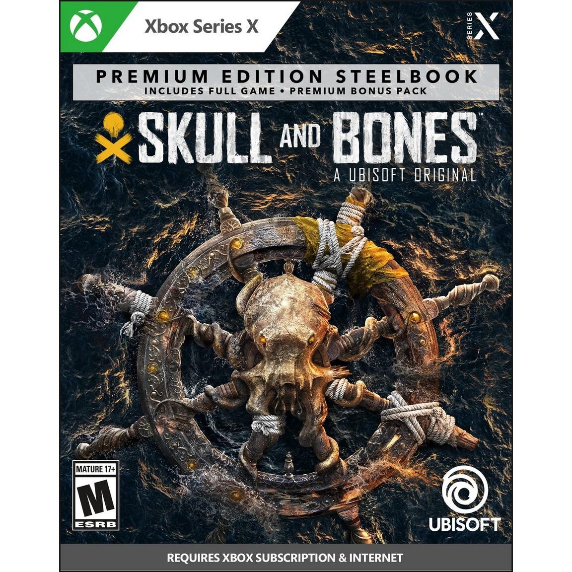 Видеоигра Skull and Bones Premium Edition SteelBook GameStop Exclusive - Xbox Series X
Видеоигра Skull and Bones Premium Edition SteelBook GameStop Exclusive - Xbox Series X
