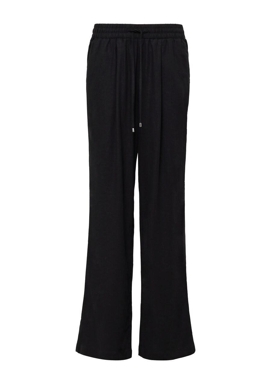 Широкие брюки s.Oliver, Black 
Широкие брюки s.Oliver, Black