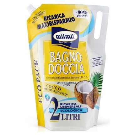 Mil Mil Bagno Sacco 2000 мл Масло для душа Cocco
Mil Mil Bagno Sacco 2000 мл Масло для душа Cocco