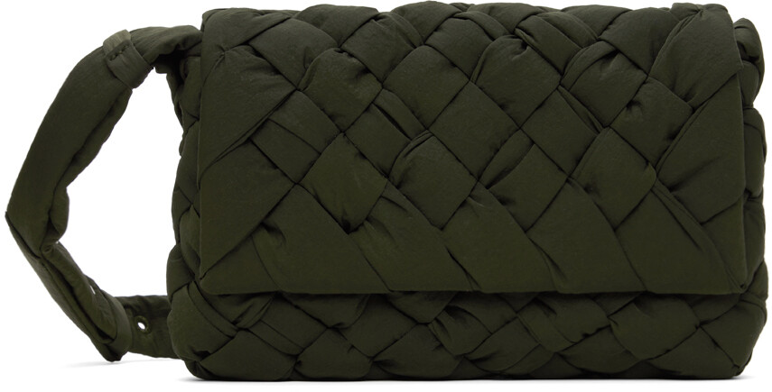 Маленькая сумка цвета хаки Rumple Bottega Veneta
Маленькая сумка цвета хаки Rumple Bottega Veneta