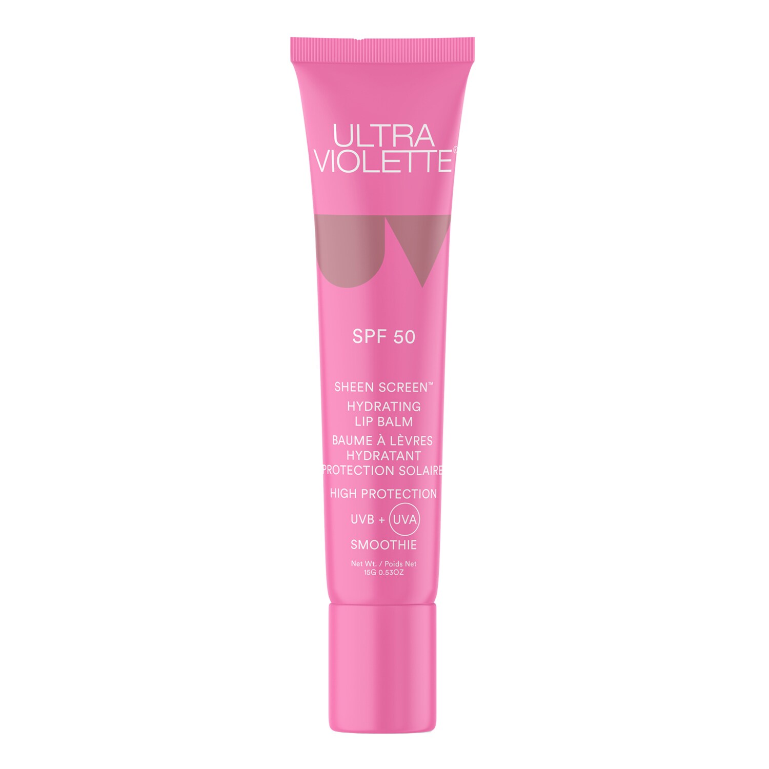 Увлажняющий бальзам для губ SPF50 Sheen Screen SPF 50 Last Bite Ultra Violette, Smoothie (15 g)
Увлажняющий бальзам для губ SPF50 Sheen Screen SPF 50 Last Bite Ultra Violette, Smoothie (15 g)