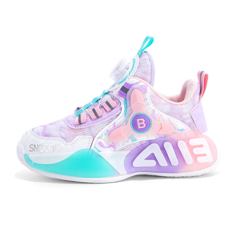 Баскетбольные кроссовки средней высоты с амортизацией, износостойкие, противоскользящие, с защитой от ударов, детские SNOOPY, розовый
Баскетбольные кроссовки средней высоты с амортизацией, износостойкие, противоскользящие, с защитой от ударов, детские SNOOPY, розовый