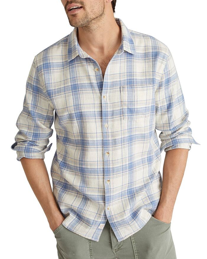 Рубашка с кромкой и пуговицами стандартного кроя в клетку из эластичного хлопка с морским слоем Marine Layer, коричневый/бежевый
Рубашка с кромкой и пуговицами стандартного кроя в клетку из эластичного хлопка с морским слоем Marine Layer, коричневый/бежевый