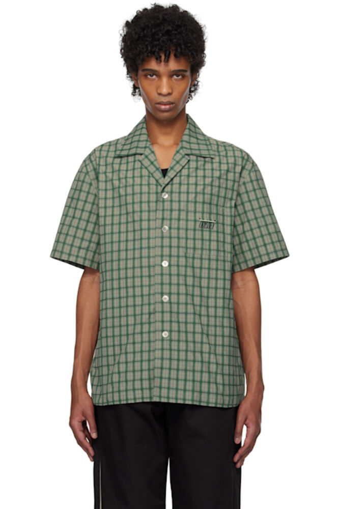 Рубашка в зеленую клетку с коротким рукавом Kijun
Рубашка в зеленую клетку с коротким рукавом Kijun