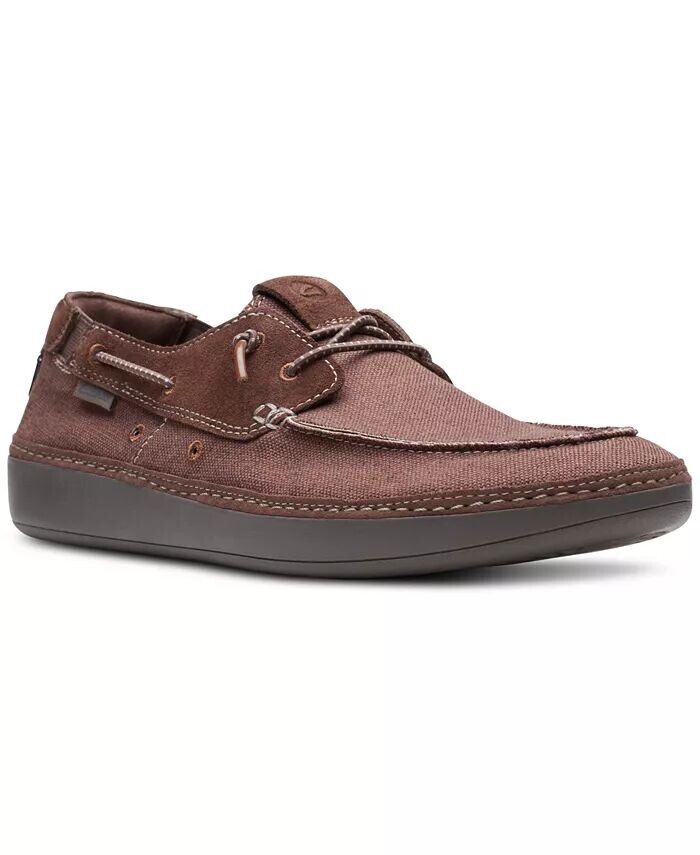 Мужские парусиновые туфли Higley Tie Slip-On Boat Shoes Clarks, коричневый
Мужские парусиновые туфли Higley Tie Slip-On Boat Shoes Clarks, коричневый
