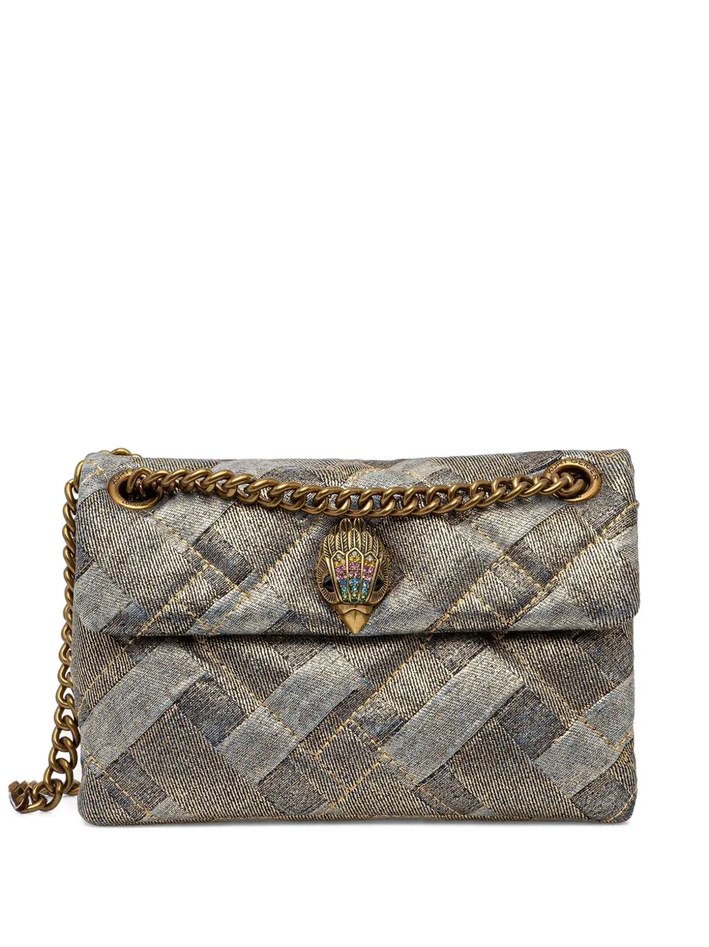 Стеганая сумка через плечо Kurt Geiger London, золотистый
Стеганая сумка через плечо Kurt Geiger London, золотистый