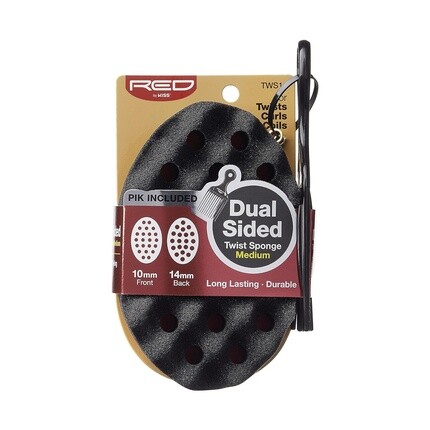 Двусторонняя вращающаяся губка Kiss Red by Kiss, средняя щетка для волос с пиком
Двусторонняя вращающаяся губка Kiss Red by Kiss, средняя щетка для волос с пиком