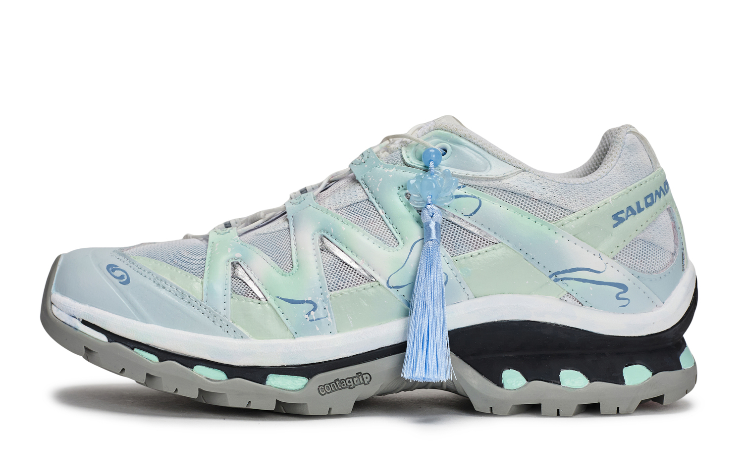 Кроссовки для горного туризма и походов XT Quest 811 Manufacturing, Misty Rain At Your Discretion, дышащие, низкие, унисекс SALOMON, белый серебряный синий зеленый
Кроссовки для горного туризма и походов XT Quest 811 Manufacturing, Misty Rain At Your Discretion, дышащие, низкие, унисекс SALOMON, белый серебряный синий зеленый