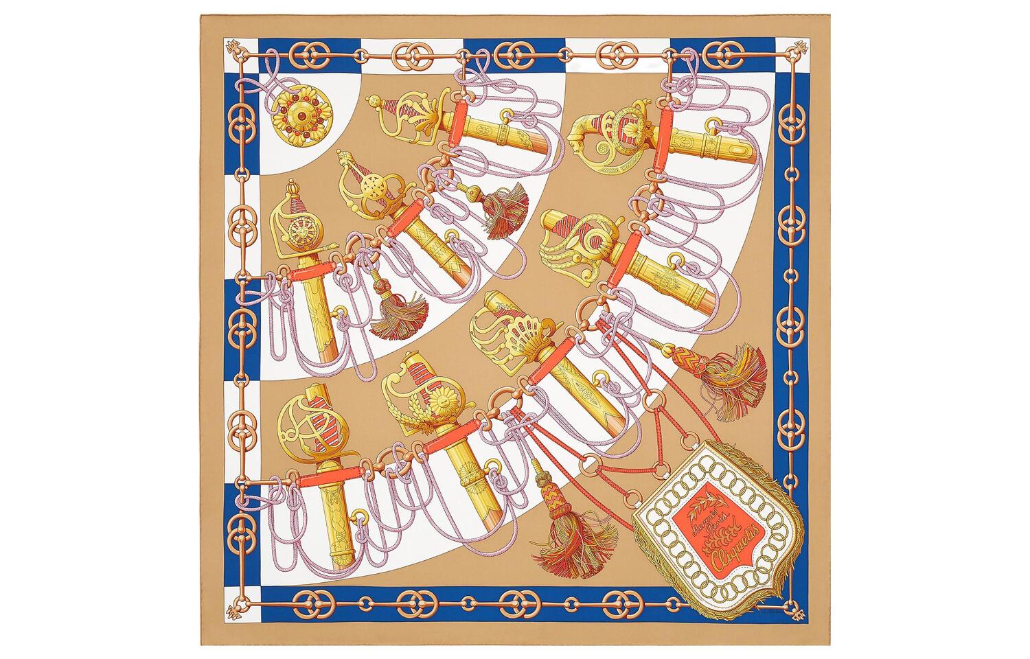 Шёлковый платок женский Camel/Indigo/Antique Gold HERMES, Camel/Indigo/Vintage Gold
Шёлковый платок женский Camel/Indigo/Antique Gold HERMES, Camel/Indigo/Vintage Gold