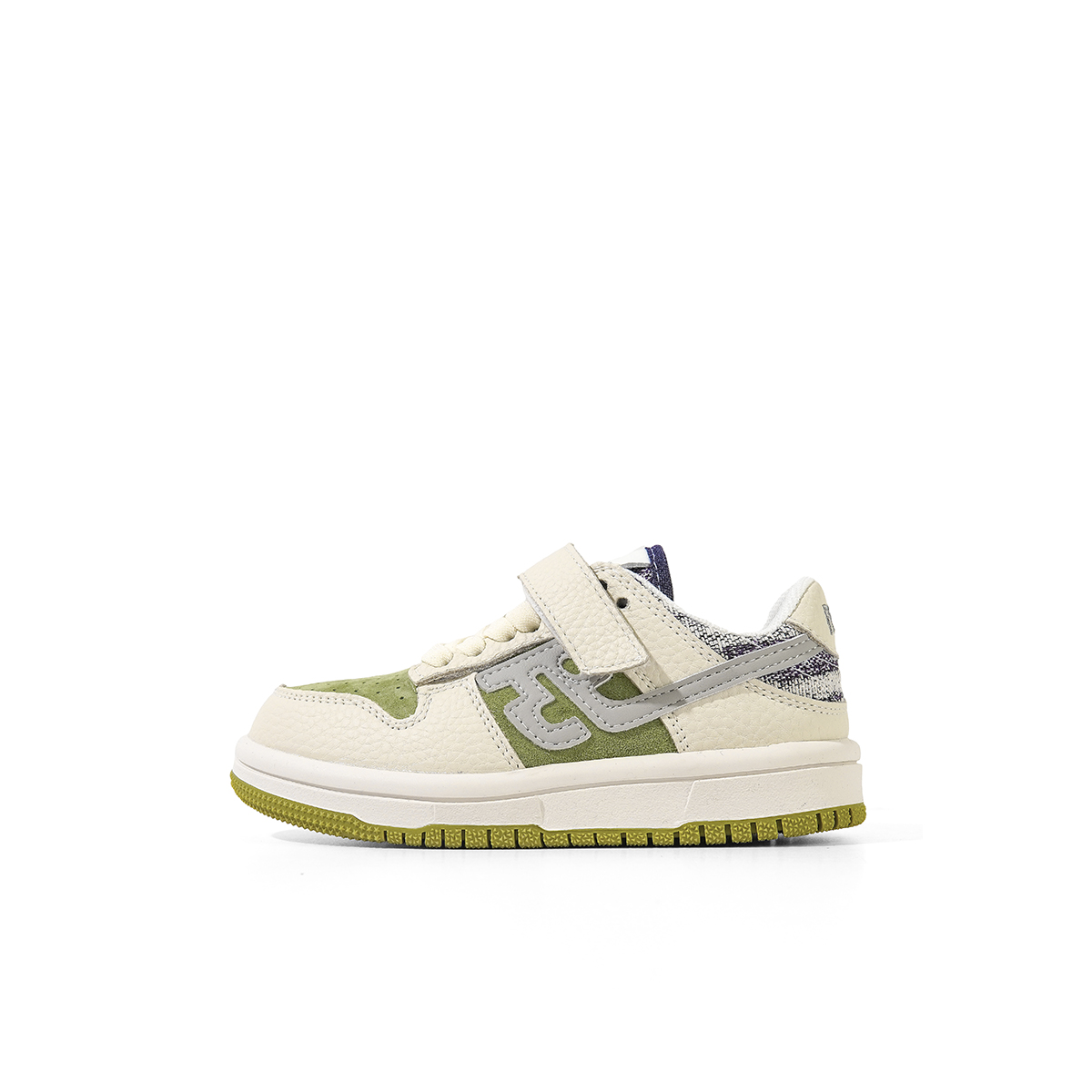 Противоскользящие дышащие детские кроссовки среднего размера для отдыха на природе Banner the Piggy, бежевый/зеленый
Противоскользящие дышащие детские кроссовки среднего размера для отдыха на природе Banner the Piggy, бежевый/зеленый