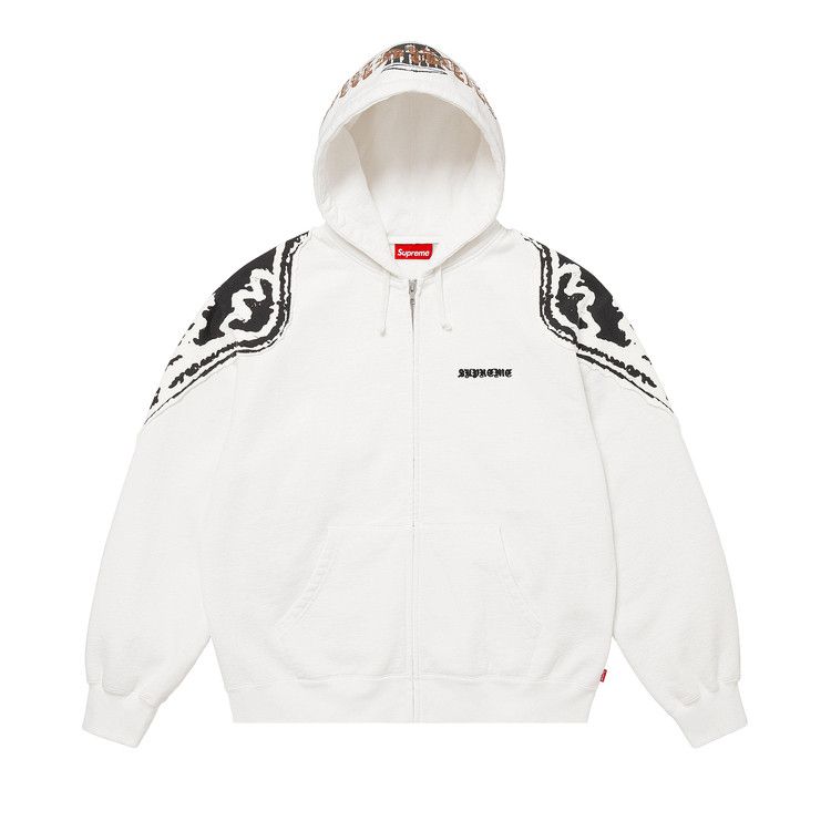 Толстовка Supreme Wings Zip Up Hooded Sweatshirt, White
Толстовка Supreme Wings Zip Up Hooded Sweatshirt, White