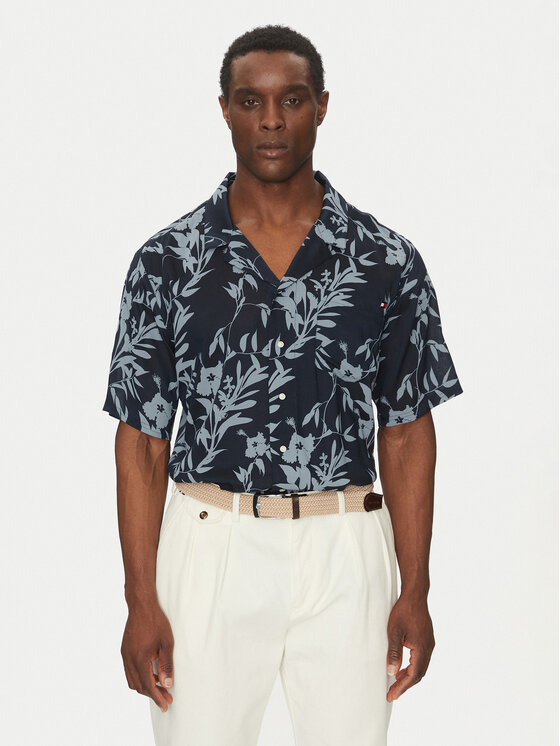 Рубашка обычного кроя Bowling Shirt Print UM0UM03227 Tommy Hilfiger, синий
Рубашка обычного кроя Bowling Shirt Print UM0UM03227 Tommy Hilfiger, синий