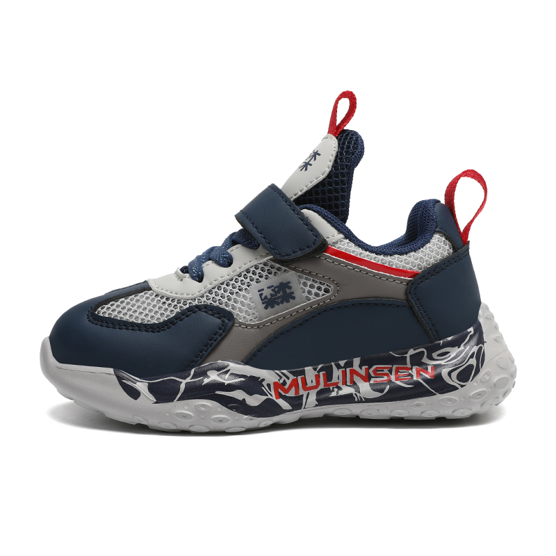 Детские повседневные антиударные противоскользящие износостойкие амортизирующие дышащие легкие кроссовки Mulinsen, синий/красный/серый
Детские повседневные антиударные противоскользящие износостойкие амортизирующие дышащие легкие кроссовки Mulinsen, синий/красный/серый