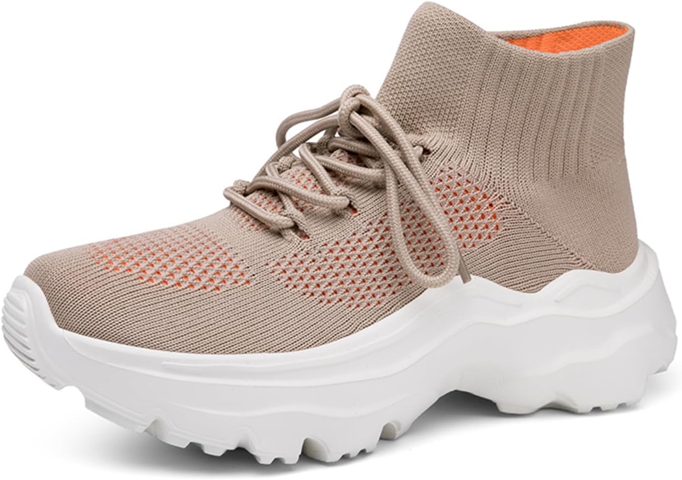 Кроссовки LLTMALL для женщин и мужчин с толстой подошвой, высокие, с шнуровкой, легкие, из сетчатого материала для бега, хаки
Кроссовки LLTMALL для женщин и мужчин с толстой подошвой, высокие, с шнуровкой, легкие, из сетчатого материала для бега, хаки