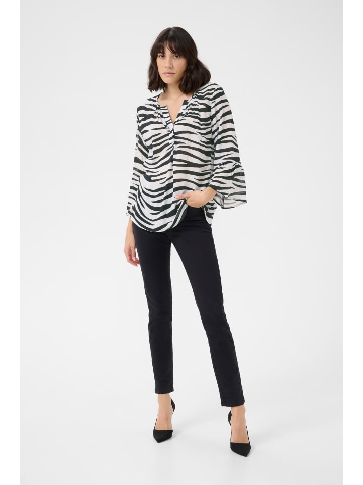 Блузка Kaffe, цвет chalk/black animal
Блузка Kaffe, цвет chalk/black animal