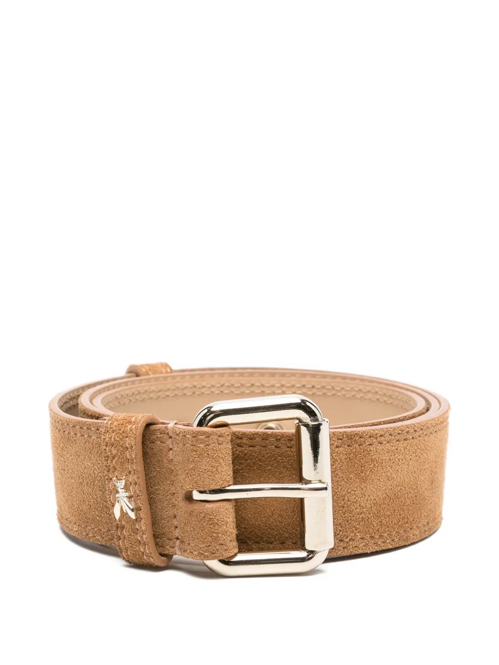 Замшевый ремень с пряжкой Patrizia Pepe, коричневый
Замшевый ремень с пряжкой Patrizia Pepe, коричневый