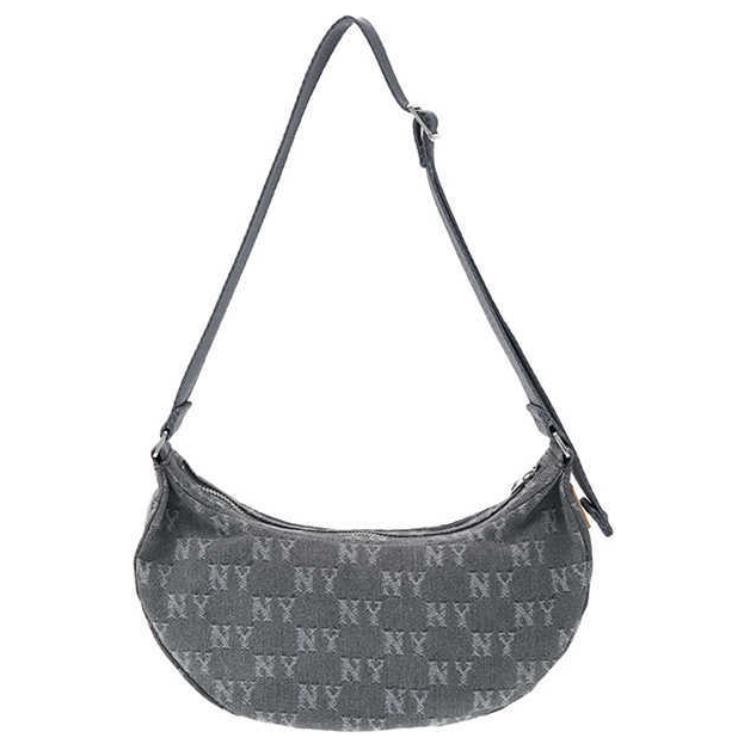 MLB Джинсовая сумка через плечо унисекс серая, Gray
MLB Джинсовая сумка через плечо унисекс серая, Gray