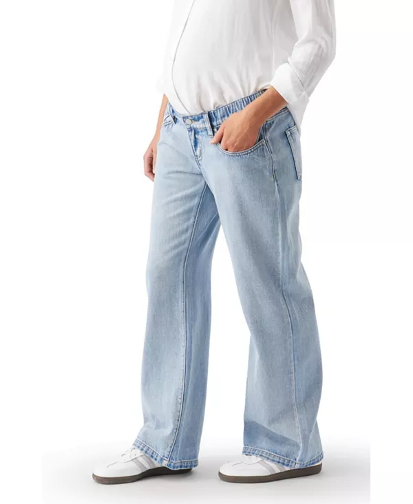 Джинсы Billie с эластичным поясом, светлого оттенка Ripe Maternity, синий
Джинсы Billie с эластичным поясом, светлого оттенка Ripe Maternity, синий