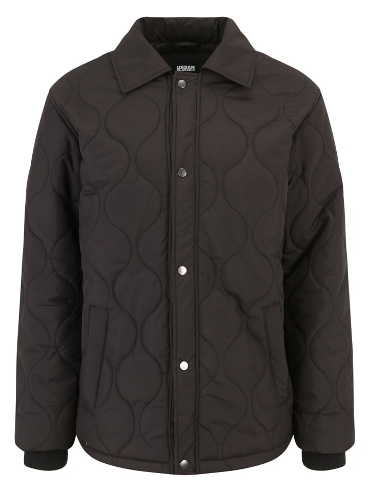 Переходная куртка Urban Classics, черный
Переходная куртка Urban Classics, черный