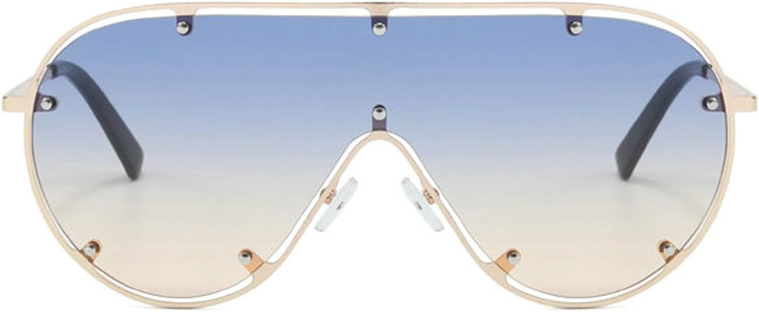 Хелена Популярные модные большие солнцезащитные очки-пилот для женщин, солнцезащитные очки UV400 в стиле ретро с заклепками и градиентом, мужские солнцезащитные очки-щит helena, C5
Хелена Популярные модные большие солнцезащитные очки-пилот для женщин, солнцезащитные очки UV400 в стиле ретро с заклепками и градиентом, мужские солнцезащитные очки-щит helena, C5