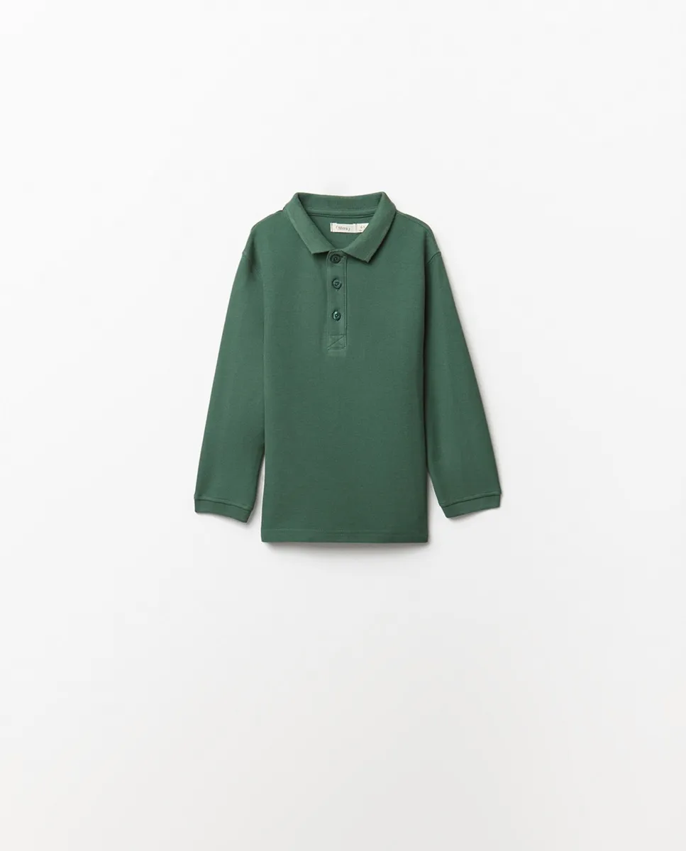 Базовый поло Sfera, темно-зеленый
Базовый поло Sfera, темно-зеленый