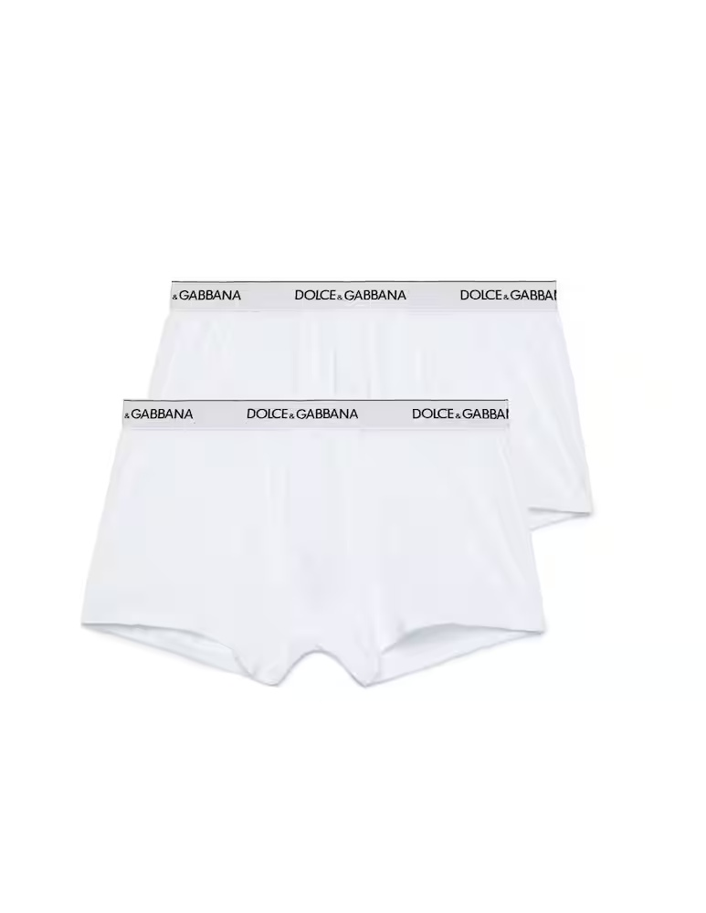Комплект из 2 боксеров из хлопка стрейч Dolce & Gabbana, цвет Bianco Ottico
Комплект из 2 боксеров из хлопка стрейч Dolce & Gabbana, цвет Bianco Ottico