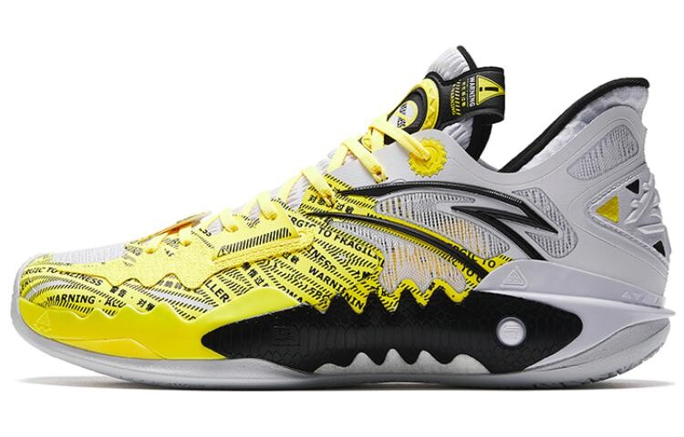 Кроссовки Anta Frenzy 5 Basketball, серый/черный/желтый
Кроссовки Anta Frenzy 5 Basketball, серый/черный/желтый