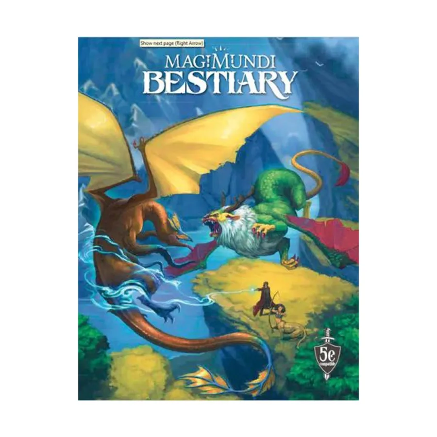 Magimundi Bestiary, Dungeons & Dragons (5th Edition) - Rulebooks, Sourcebooks & Supplements (Inexorable Media), мягкая обложка
Magimundi Bestiary, Dungeons & Dragons (5th Edition) - Rulebooks, Sourcebooks & Supplements (Inexorable Media), мягкая обложка