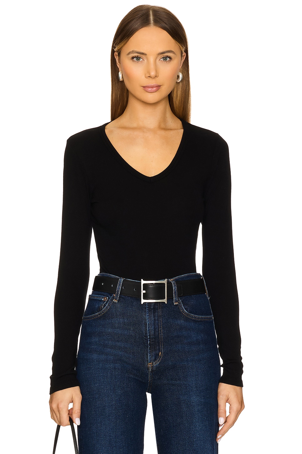 Топ с длинными рукавами Bobi, черный
Топ с длинными рукавами Bobi, черный