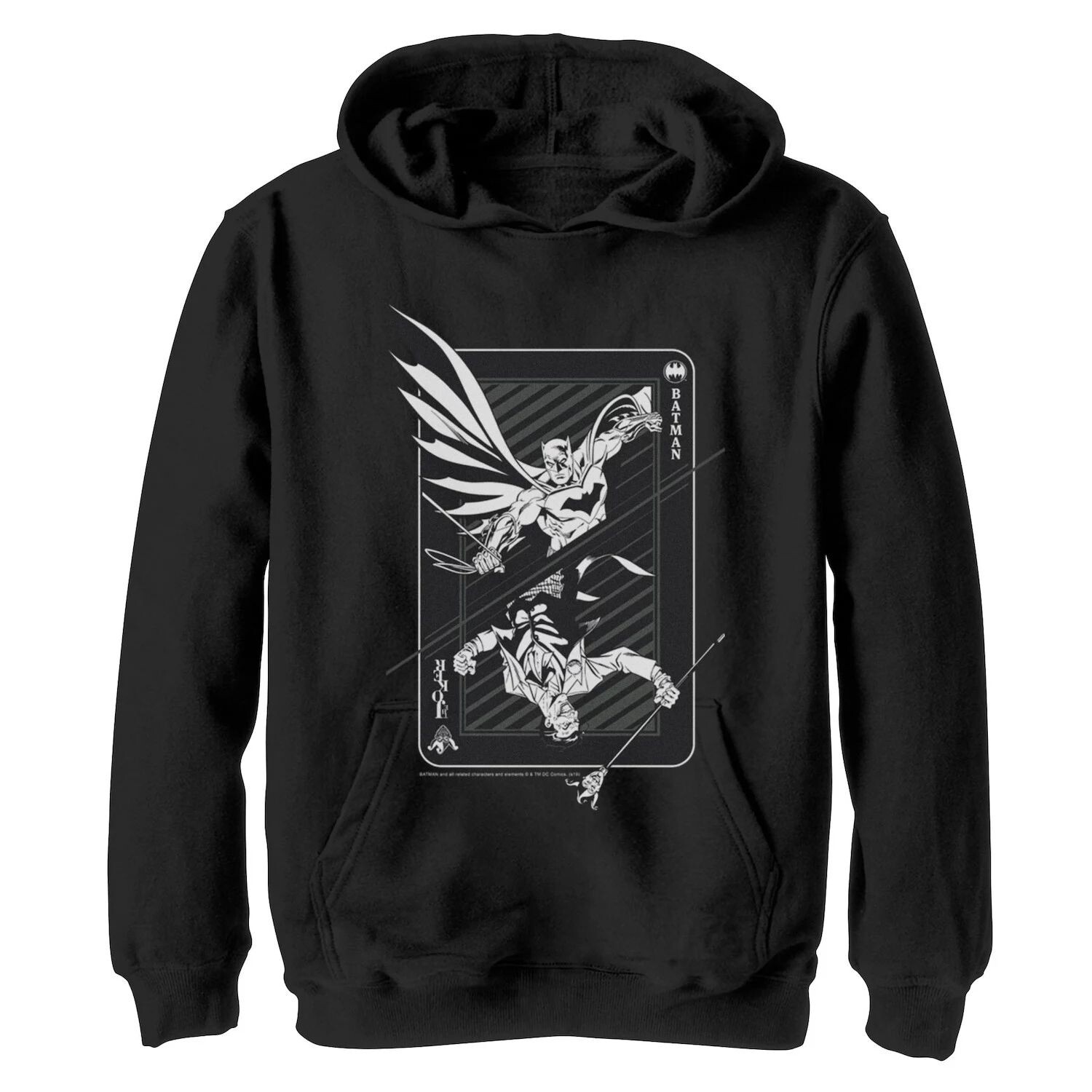 Флисовая толстовка с рисунком и плакатом с изображением Бэтмена и Джокера для мальчиков 8–20 лет из комиксов DC Comics Licensed Character
Флисовая толстовка с рисунком и плакатом с изображением Бэтмена и Джокера для мальчиков 8–20 лет из комиксов DC Comics Licensed Character